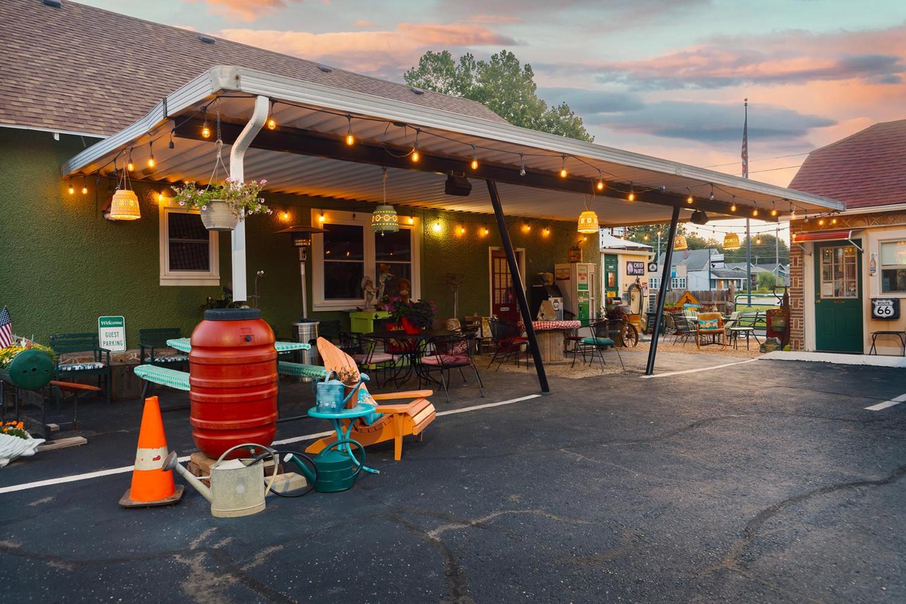 Rockwood Motor Court Motel Springfield Buitenkant foto
